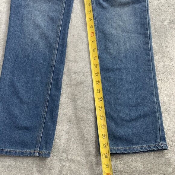 Levi's 505 Jeans Boys Junior Size 16 Blue Denim Straight Leg Regular 28x30” - Picture 5 of 14